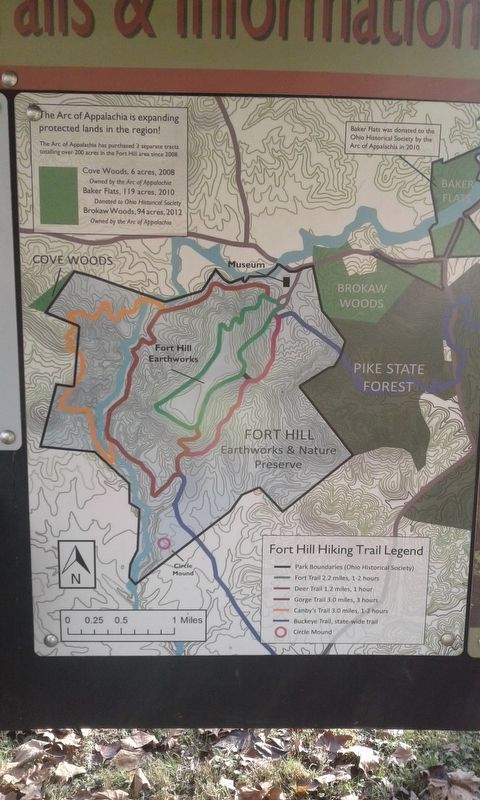 People of the Forest, 2000 B.P. Marker image. Click for full size.