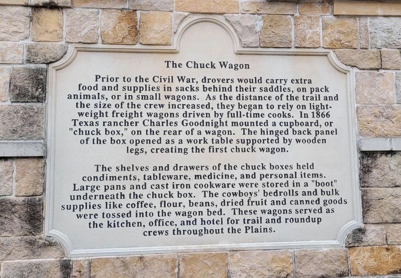 The Chuck Wagon Side Panel image. Click for full size.