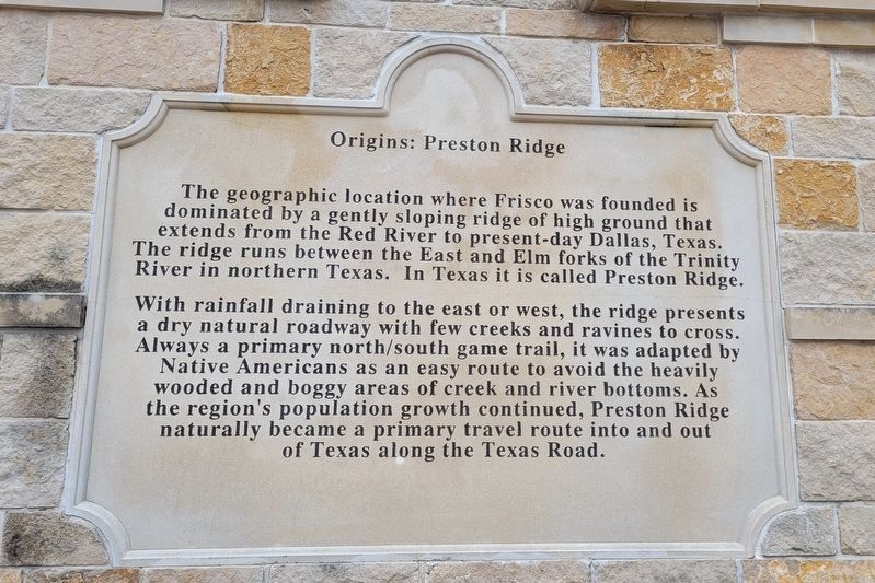Origins: Preston Ridge Side Panel image. Click for full size.