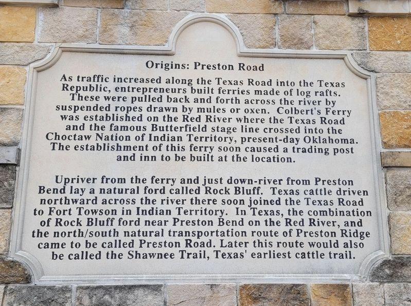 Origins: Preston Road Side Panel image. Click for full size.