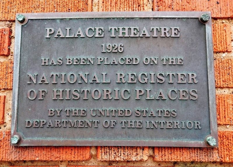 Palace Theatre Marker image. Click for more information.