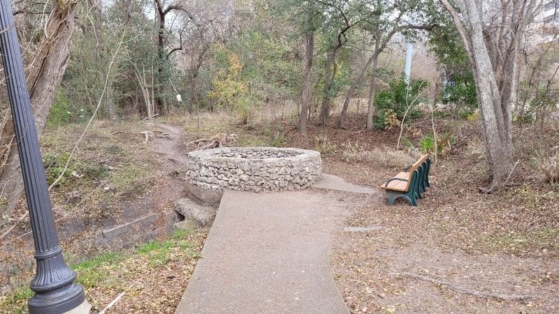 The San Antonio Spring "Blue Hole". Click for full size. The San Antonio Spring "Blue Hole" image. Click for full size.