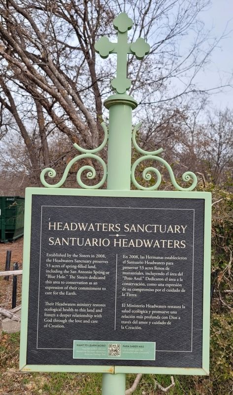 Headwaters Sanctuary Marker image. Click for full size.
