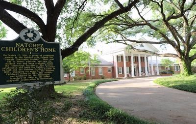 Natchez Children's Home Marker. Click for full size. Natchez Children's Home Marker image. Click for full size.