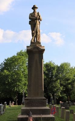 Confederate Dead Marker. Click for full size. Confederate Dead Marker image. Click for full size.