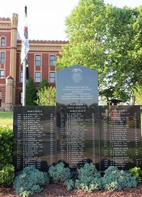 Castle Heights Military Academy Supreme Sacrifice Monument image. Click for full size.