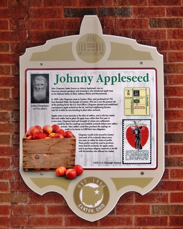 Johnny Appleseed Marker image. Click for full size.