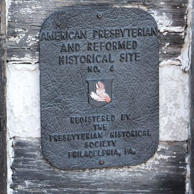 Jeremiah Abell�s Log House Marker image. Click for full size.