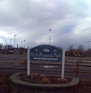 Herb Pennock Park - A History Marker image. Click for full size.