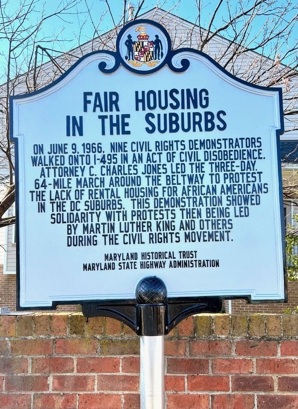 Fair Housing In The Suburbs Marker image. Click for full size.