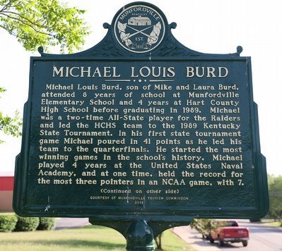 Michael Louis Burd Marker, Side One image. Click for full size.