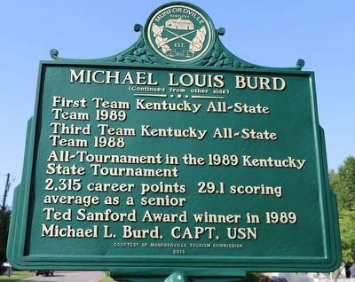 Michael Louis Burd Marker, Side Two image. Click for full size.