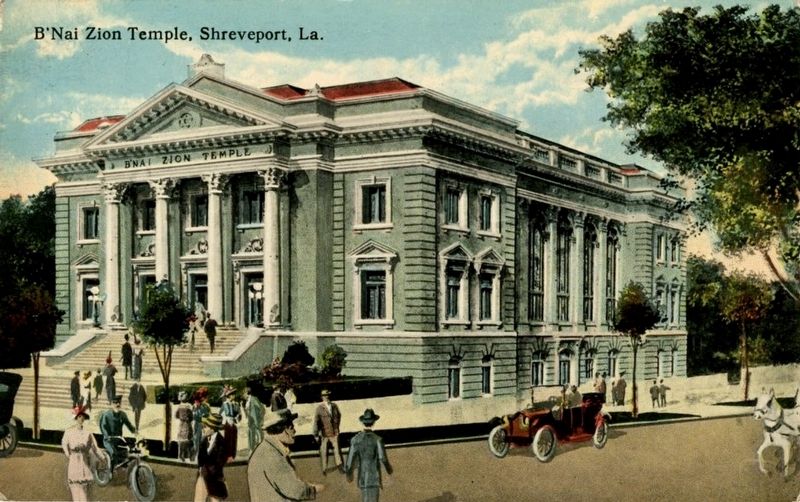 B'nai Zion Temple, Shreveport, La.. Click for full size. B'nai Zion Temple, Shreveport, La. image. Click for full size.