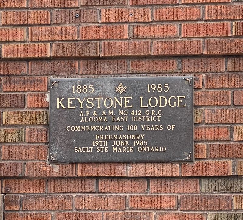 Keystone Lodge Marker image. Click for full size.
