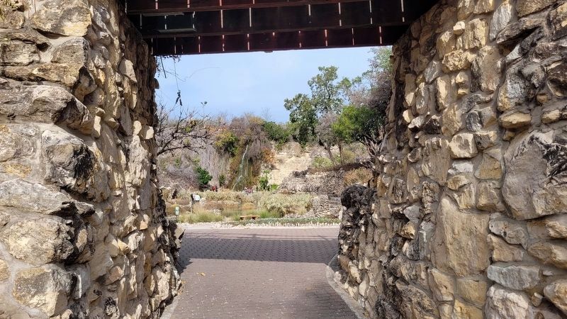 The view to the Japanese Tea Garden near the Marker image. Click for full size.