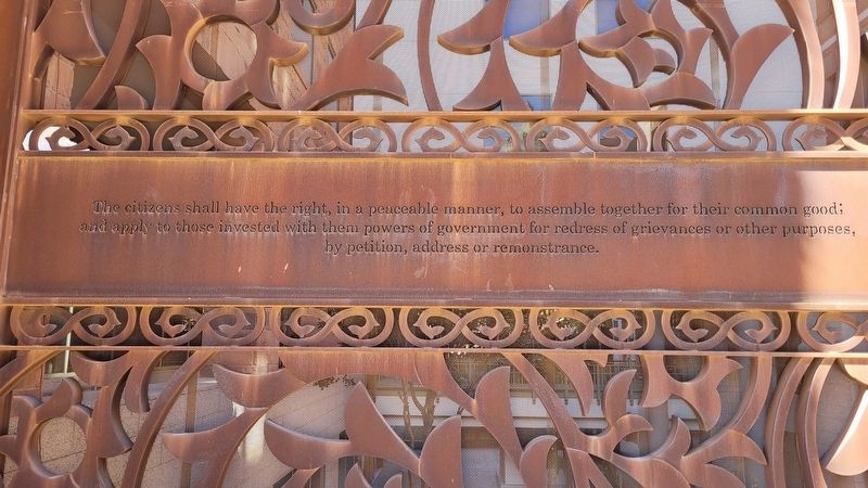 Left Side Panel - Justitia Marker image. Click for full size.