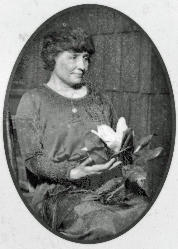 Marker detail: Hellen Keller image. Click for full size.