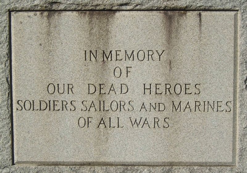 War Memorial. Click for full size. War Memorial image. Click for full size.