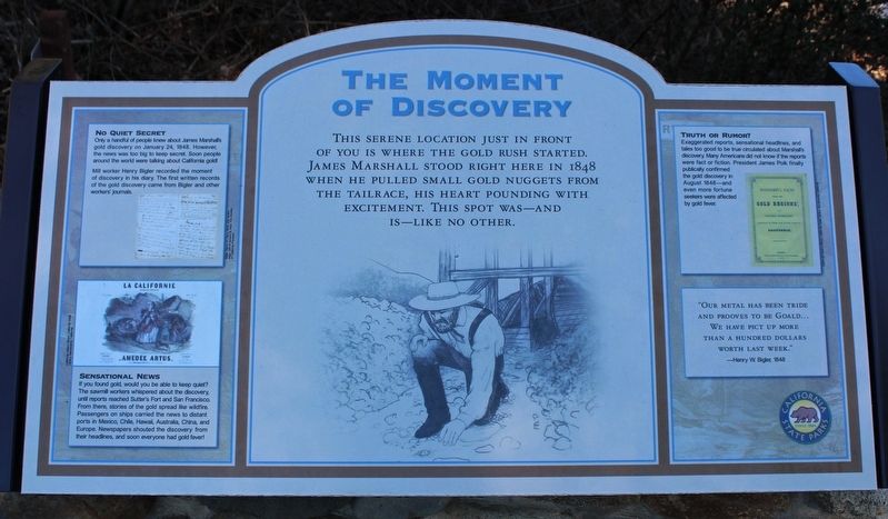 The Moment of Discovery Marker image. Click for full size.