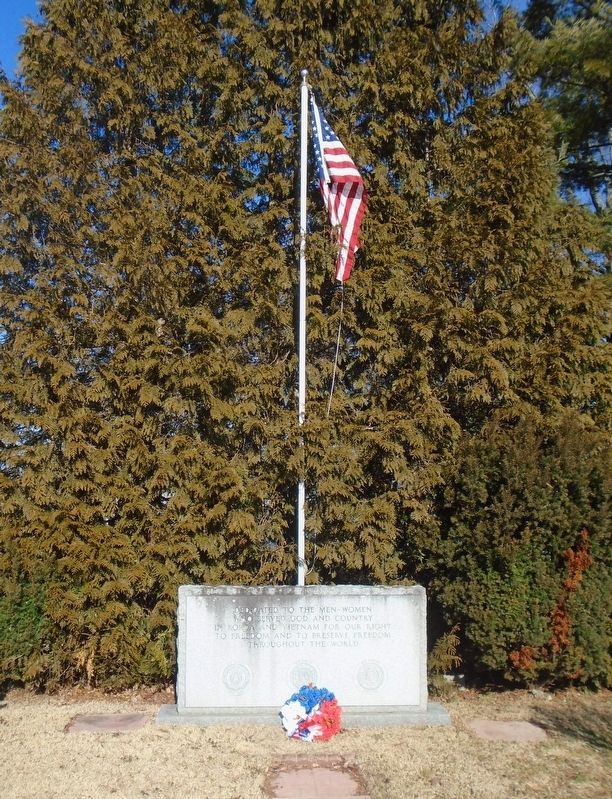 Korea and Vietnam Wars Memorial image. Click for full size.