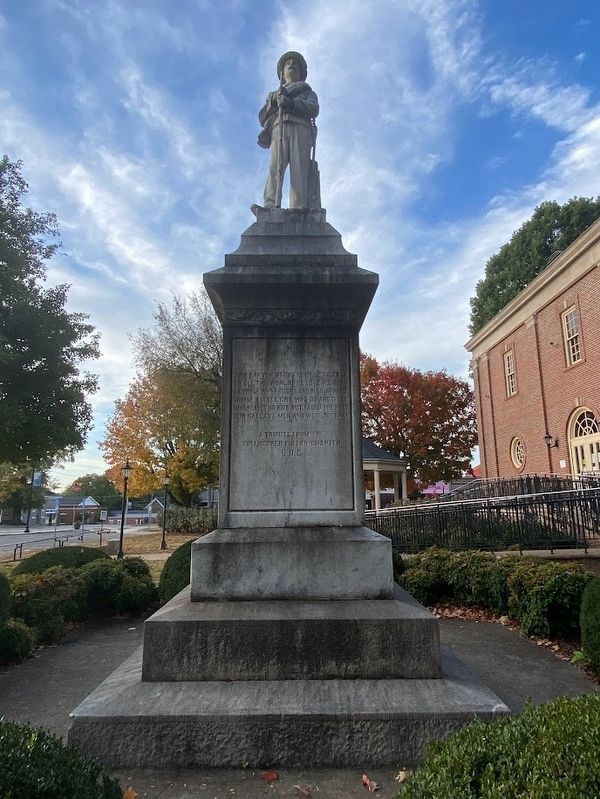 Confederate Soldiers Marker. Click for full size. Confederate Soldiers Marker image. Click for full size.