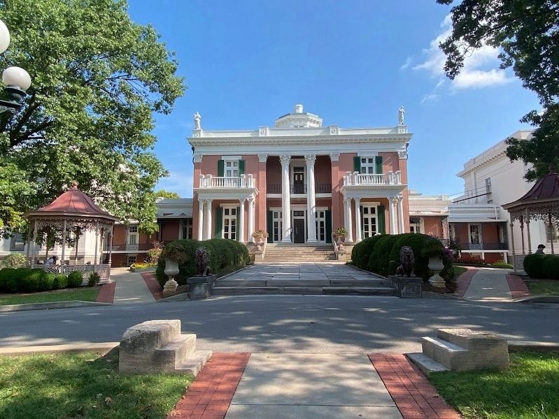 Belmont Mansion. Click for full size. Belmont Mansion image. Click for full size.