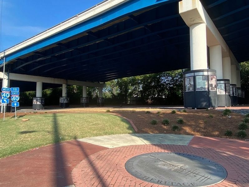 Jefferson Street Gateway to Heritage Marker image. Click for full size.