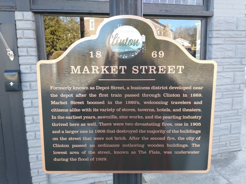 Market Street Marker. Click for full size. Market Street Marker image. Click for full size.