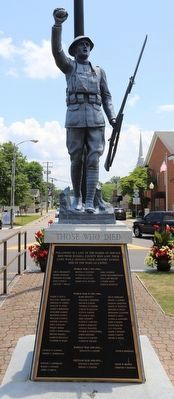 In Memory of those who died for God and Country Marker image. Click for full size.