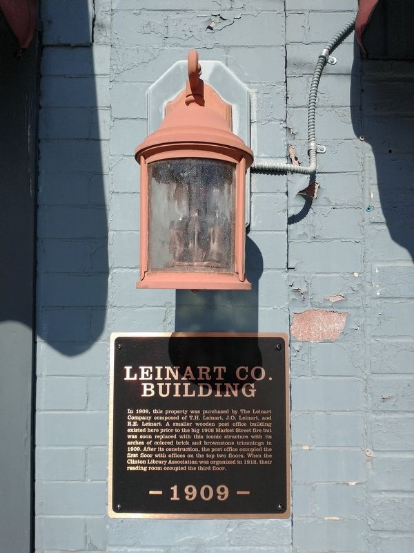 Leinart Co. Building Marker. Click for full size. Leinart Co. Building Marker image. Click for full size.