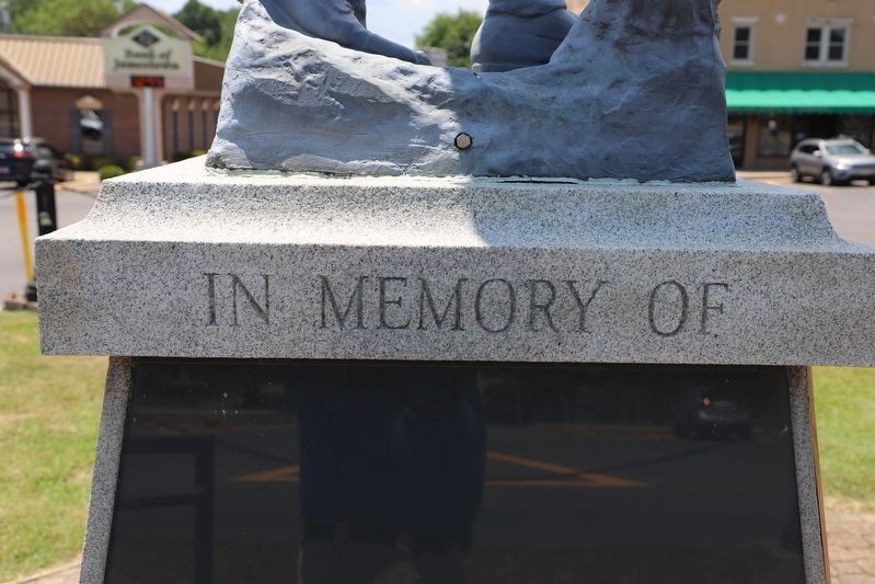 In Memory of those who died for God and Country Marker image. Click for full size.