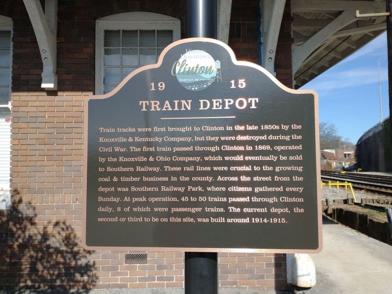 Train Depot Marker image. Click for full size.