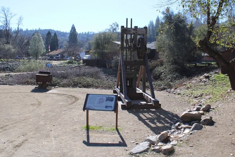 California Stamp Mill & Marker image. Click for full size.