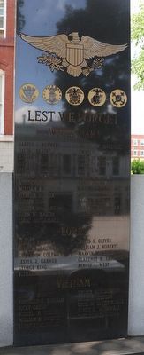 Lincoln County Veterans Memorial Marker. Click for full size. Lincoln County Veterans Memorial Marker image. Click for full size.