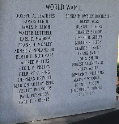 Lincoln County Veterans Memorial image. Click for full size.