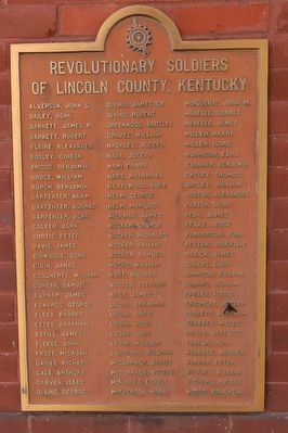 Revolutionary Soldiers Marker image. Click for full size.
