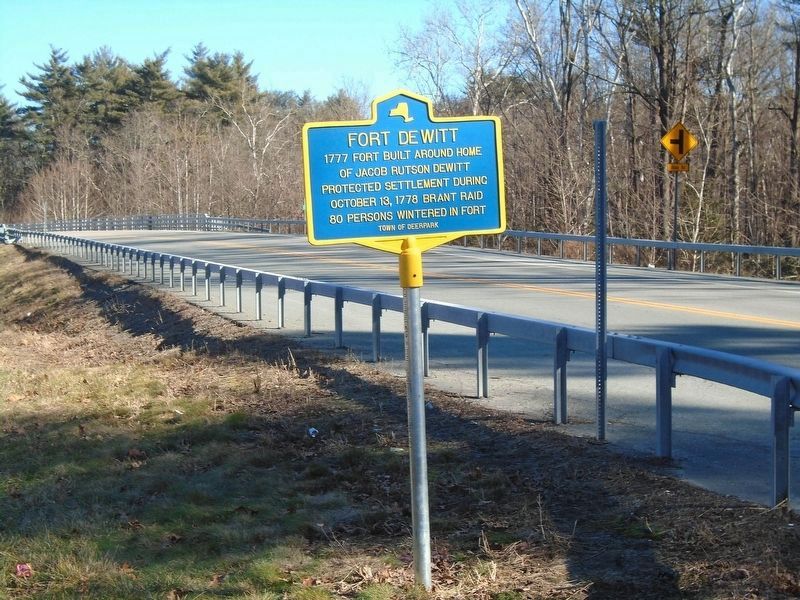 Fort Dewitt Marker image. Click for full size.