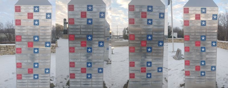 Wabash County Hero Memorial image. Click for full size.