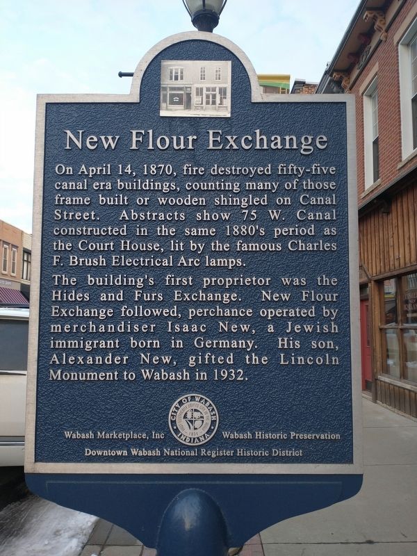 New Flour Exchange side of marker image. Click for full size.