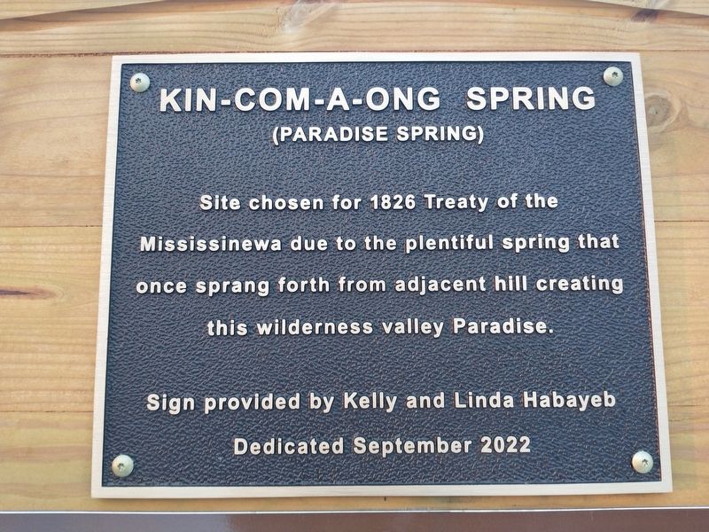 Kin-Com-A-Ong Spring Marker image. Click for full size.