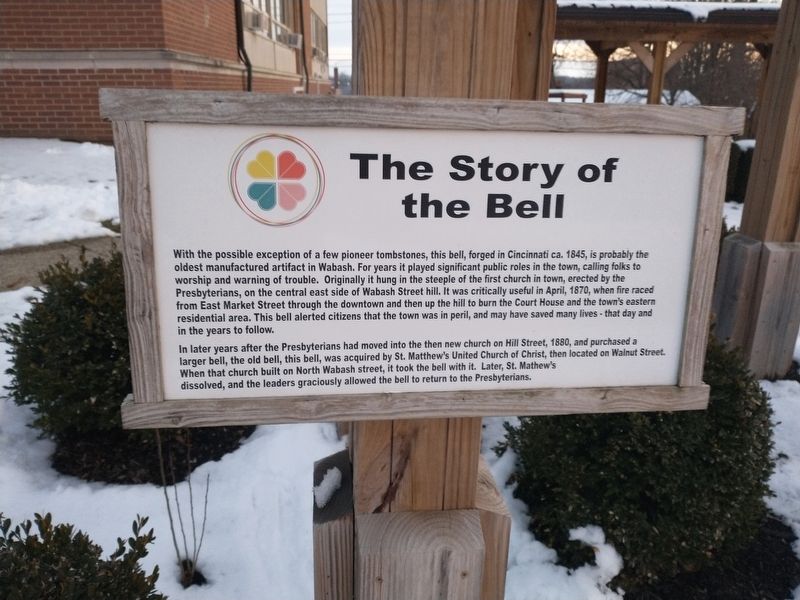 The Story of the Bell Marker image. Click for full size.