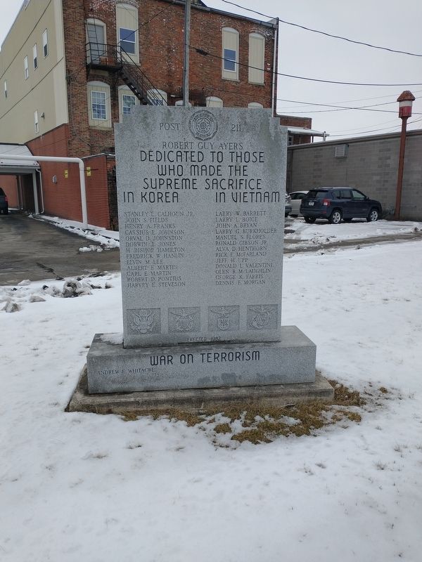 American Legion Post No. 211 Veterans Memorial Marker image. Click for full size.