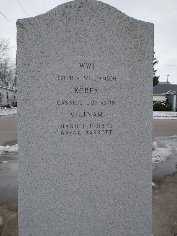 Redkey World War II Veterans Memorial. Click for full size. Redkey World War II Veterans Memorial image. Click for full size.