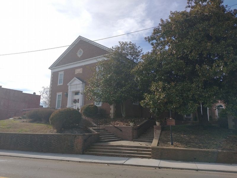 Memorial United Methodist Church Marker image. Click for full size.