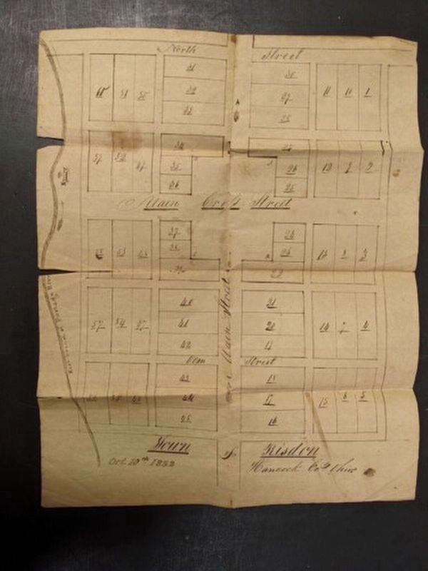 Original 1832 Risdon Plat Map. Click for full size. Original 1832 Risdon Plat Map image. Click for full size.