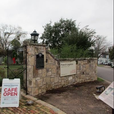 New French Legation Marker image. Click for full size.