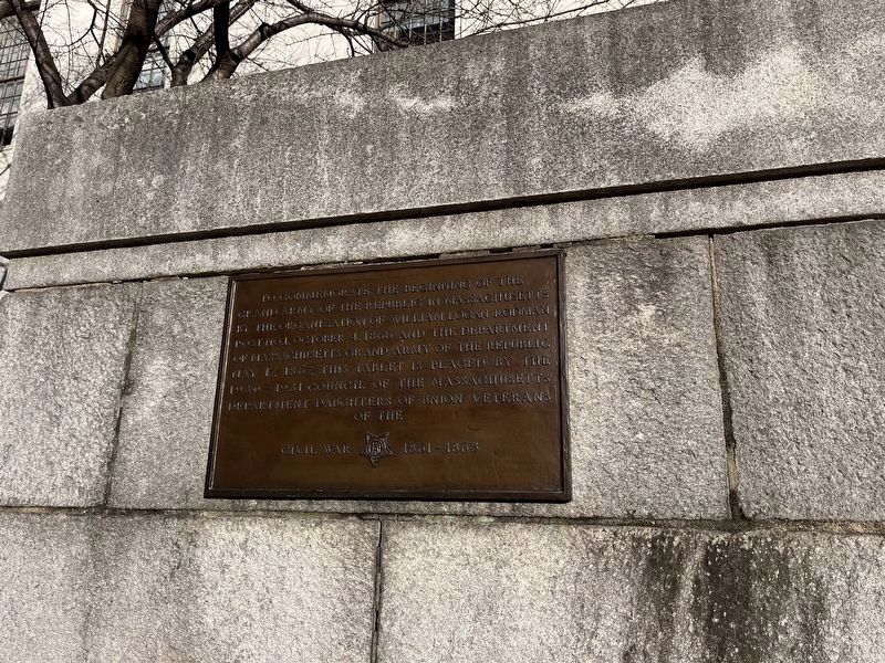 Grand Army of the Republic in Massachusetts Marker image. Click for full size.