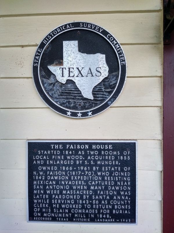 The Faison House Marker image. Click for full size.