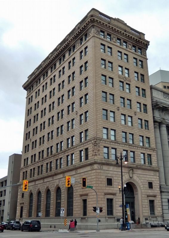 Bank of Hamilton Building<br>(<i>northwest elevation</i>) image. Click for full size.