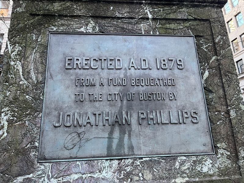 Josiah Quincy Marker image. Click for full size.